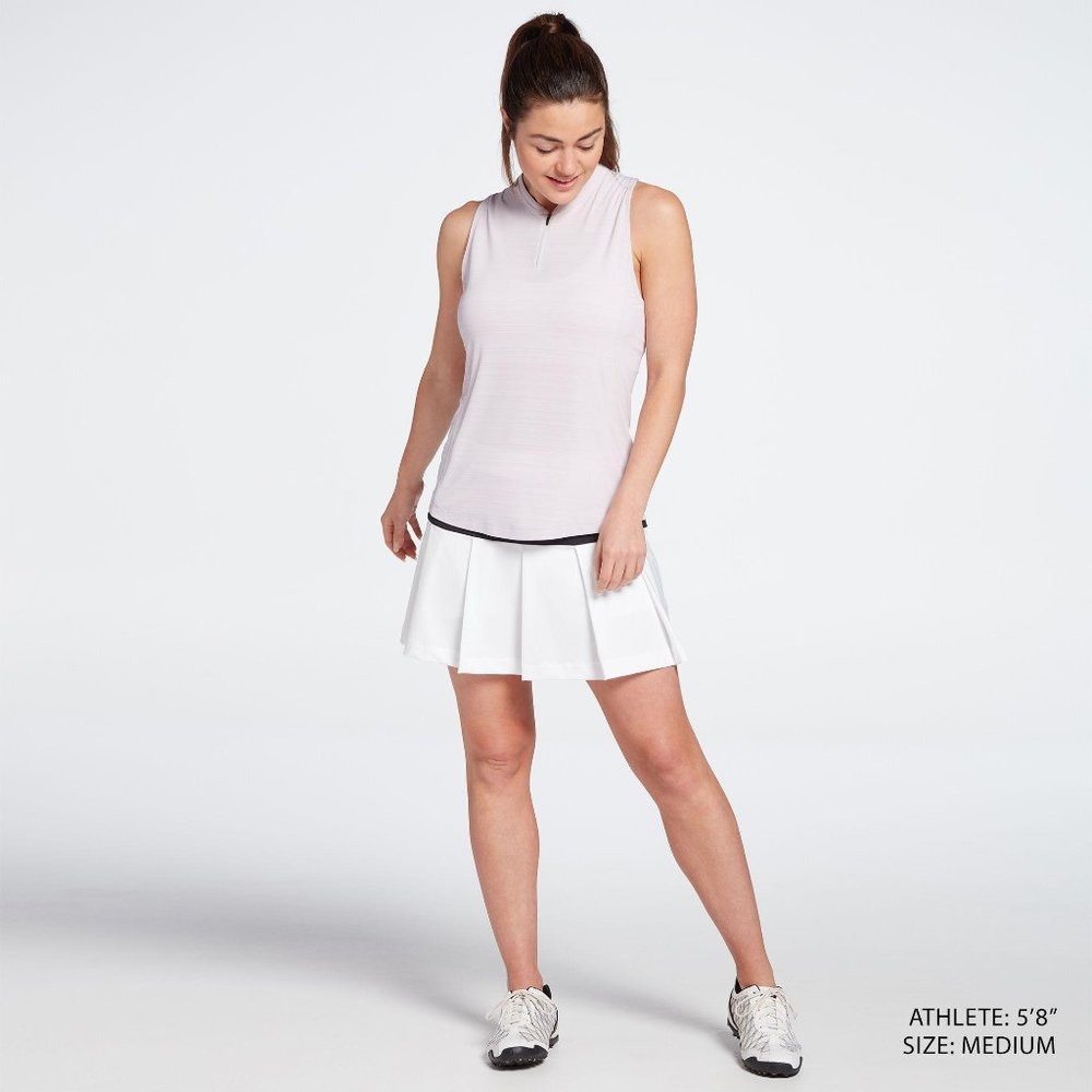 New Slazenger Women's Stripe Pleated 15'' Golf Skort - Picture 2 of 6